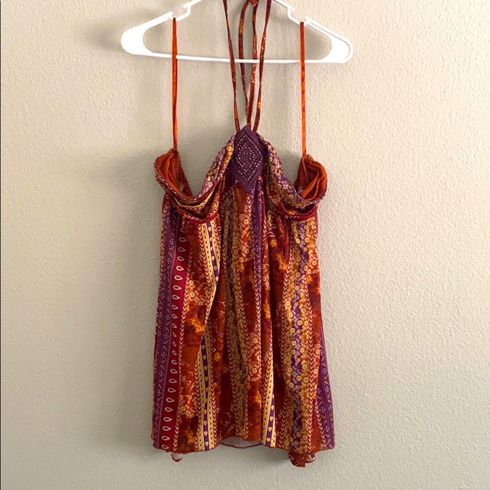 Copper Venezia halter top